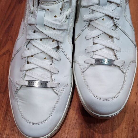 GUCCI HI TOP - Mens Sneakers - SIZE 12 G - Picture 4 of 12